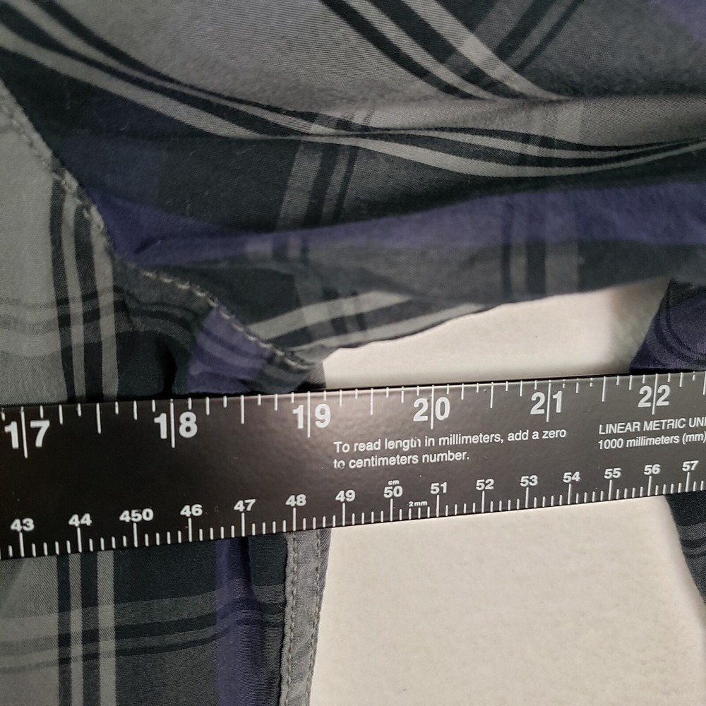 Life After Denim Plaid Button Up Mens Sz S Shirt Classic Collared Outdoor Casual - Picture 6 of 9